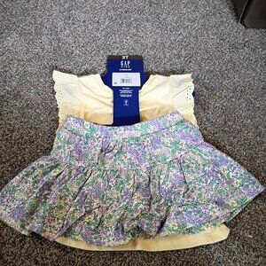 GAP GIRLS OUTFIT WITH BUTTERFLIES